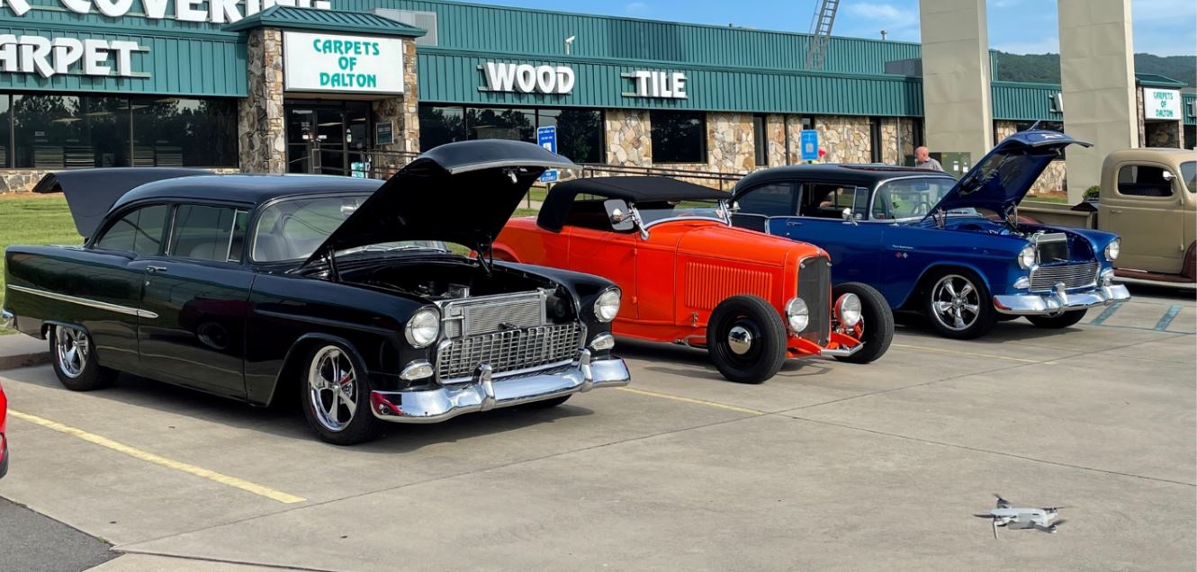 Mountain Moonshine CruizIn" Starts Its Engines Dalton, GA