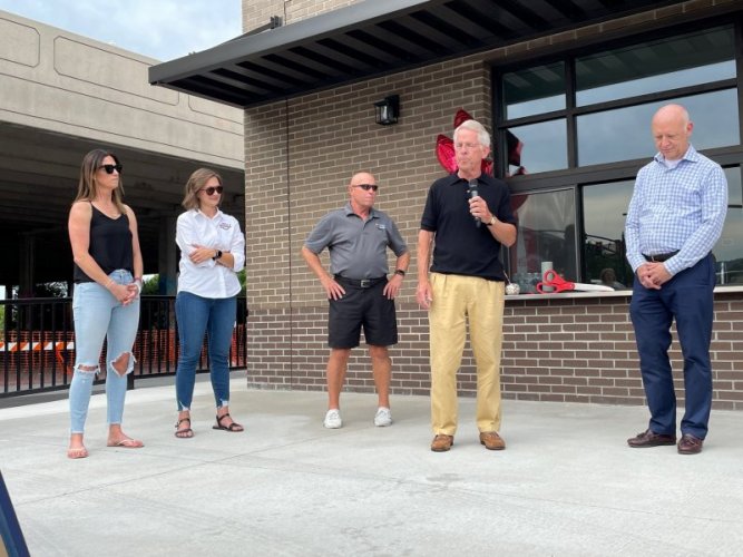 New Burr Park Pavilion Dedicated Dalton, GA