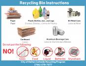 Recycling Bin Instructions