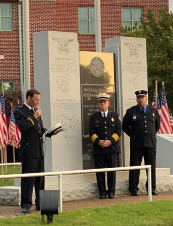 9/11 Ceremony in Front of Whitfield County Courthouse