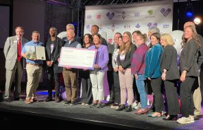 Local leaders and educators from across Dalton and Whitfield County accepted the Georgia Reads Community Award on Tuesday