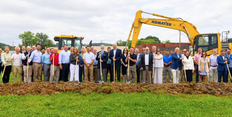 Local leaders gathered Thursday at the future sight of the Hamilton Street Rural Workforce Housing Project to break ground and k