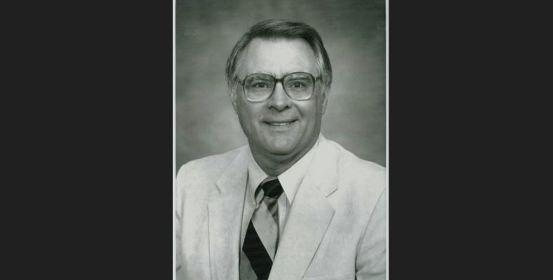 A portrait of the late Mayor Jim Middleton 