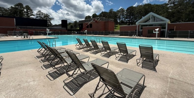 The pool at the John Davis Recreation Center