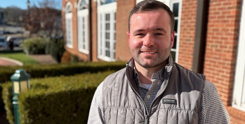 A portrait of Jackson Sheppard, Dalton's Division Manager of Projects